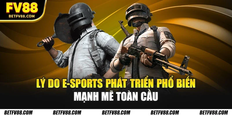 4 Lý Do E-Sports Phổ Biến Mạnh Mẽ Trên Toàn Cầu Hiện Nay 2 Lý do E-Sports phát triển phổ biến mạnh mẽ toàn cầu